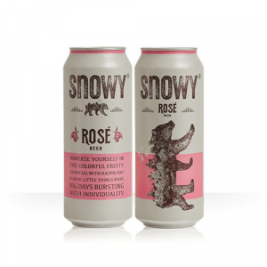 Пиво Snowy Rosé, 0.5л